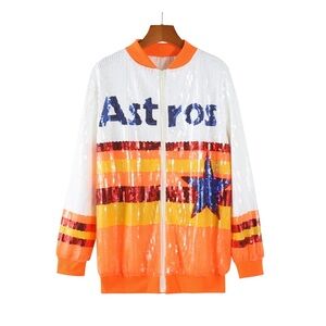 Sale‼️Houston Astro sequins jacket.